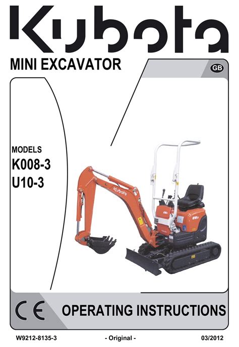 2012 kubota k008 3 mini excavator|kubota k008 manual.